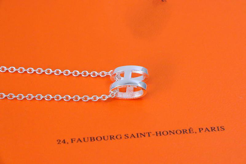 [Psychic Jewelrys]HM NECKLACE H LETTER OVAL SERIES