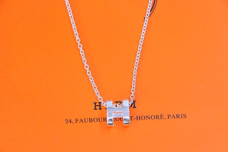[Psychic Jewelrys]HM NECKLACE H LETTER OVAL SERIES