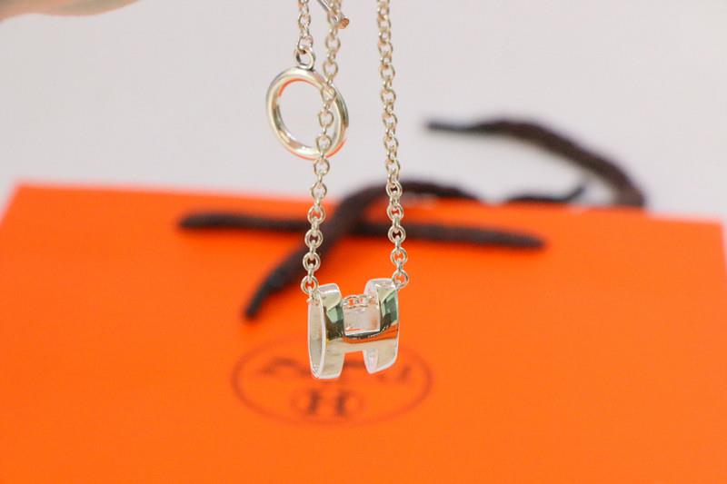 [Psychic Jewelrys]HM NECKLACE H LETTER OVAL SERIES