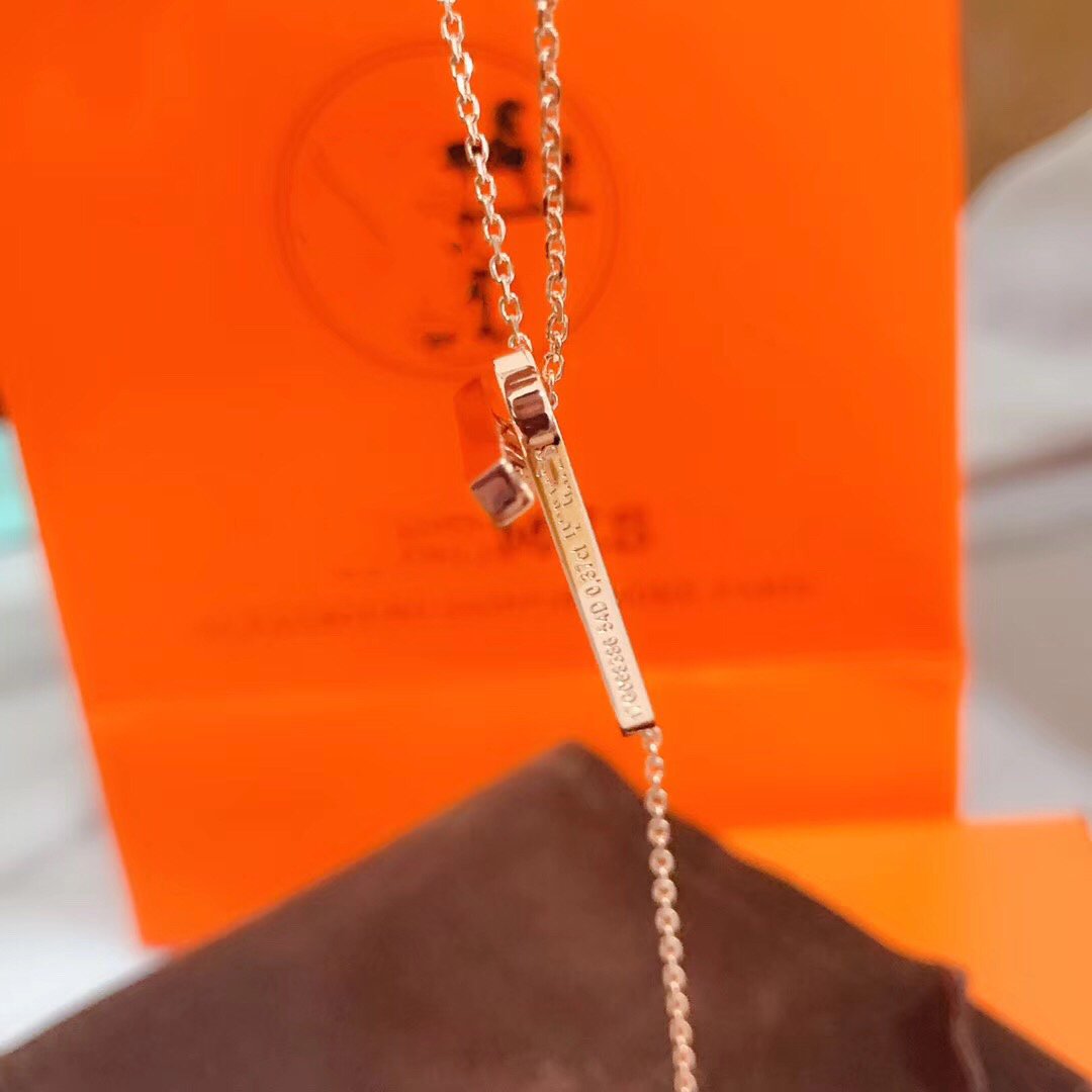 [Psychic Jewelrys]HM NECKLACE PLATINUM ROSE GOLD DIAMOND