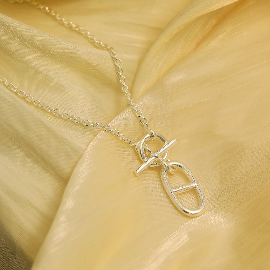 [Psychic Jewelrys]HM CHAINE D'ANCRE PENDANT NECKLACE STERLING SILVER