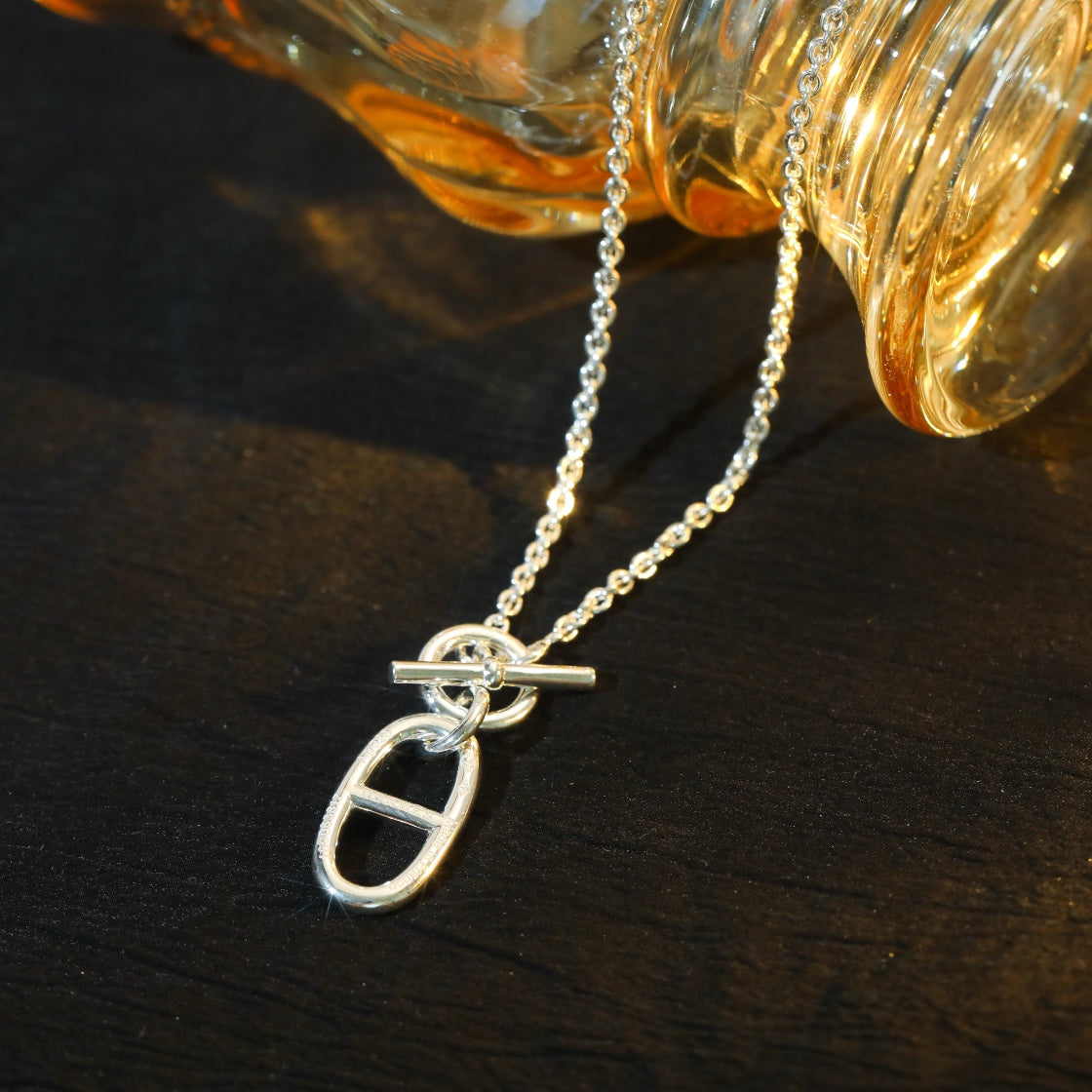 [Psychic Jewelrys]HM CHAINE D'ANCRE PENDANT NECKLACE STERLING SILVER