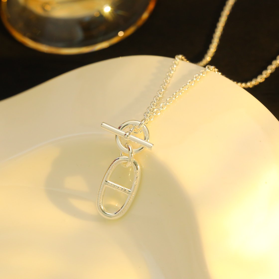 [Psychic Jewelrys]HM CHAINE D'ANCRE PENDANT NECKLACE STERLING SILVER