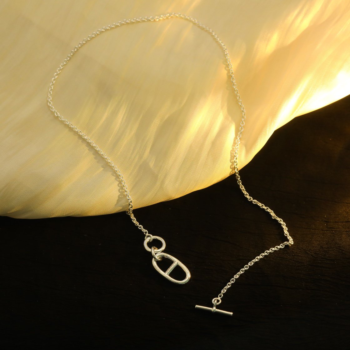 [Psychic Jewelrys]HM CHAINE D'ANCRE PENDANT NECKLACE STERLING SILVER