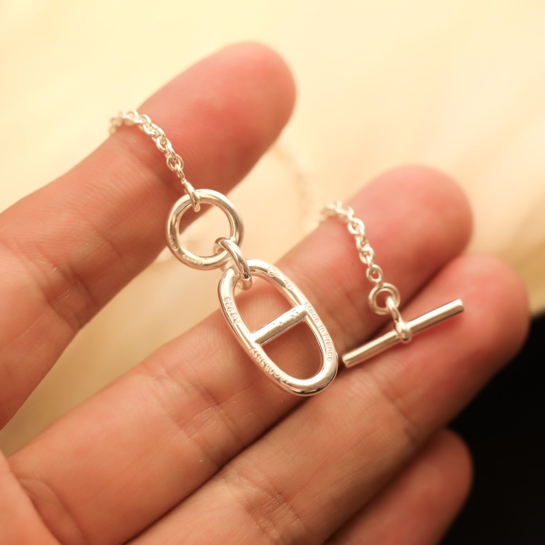 [Psychic Jewelrys]HM CHAINE D'ANCRE PENDANT NECKLACE STERLING SILVER