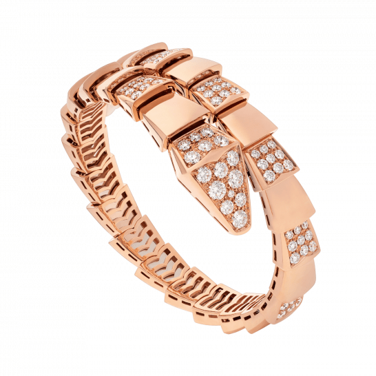 [Psychic Jewelrys]SERPENTI BRACELET PINK GOLD DIAMOND