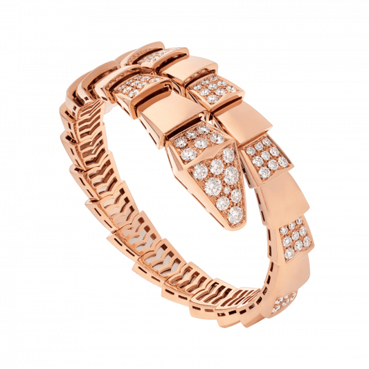 [Psychic Jewelrys]SERPENTI BRACELET PINK GOLD DIAMOND