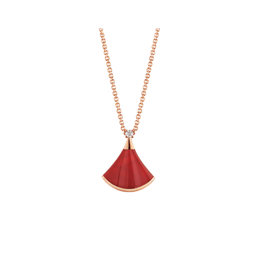 [Psychic Jewelrys]DREAM NECKLACE CARNELIAN 1 DIAMOND