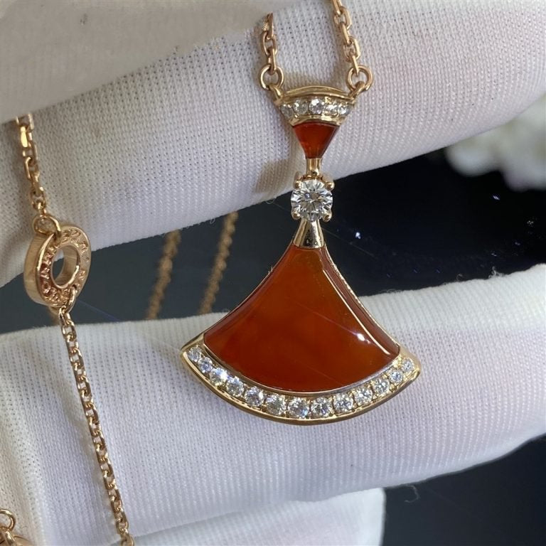 [Psychic Jewelrys]DREAM NECKLACE CARNELIAN DIAMOND