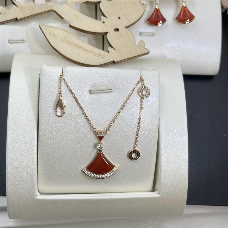 [Psychic Jewelrys]DREAM NECKLACE CARNELIAN DIAMOND