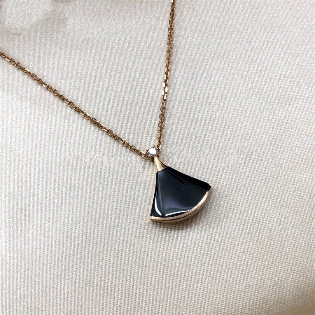 [Psychic Jewelrys]DREAM NECKLACE ONYX 1 DIAMOND