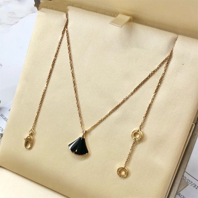 [Psychic Jewelrys]DREAM NECKLACE ONYX 1 DIAMOND