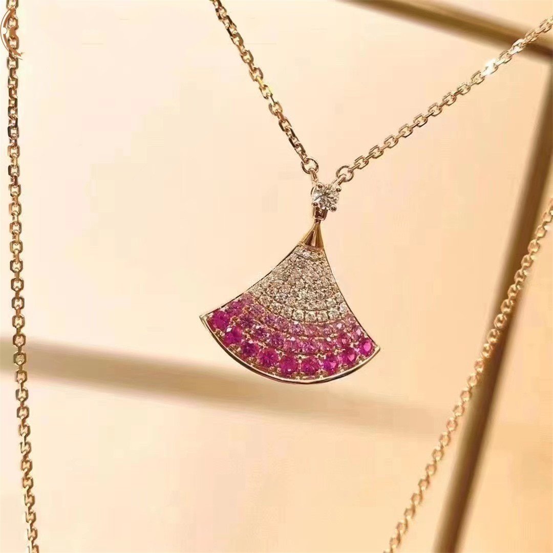 [Psychic Jewelrys]DREAM NECKLACE PINK GOLD PINK DIAMOND