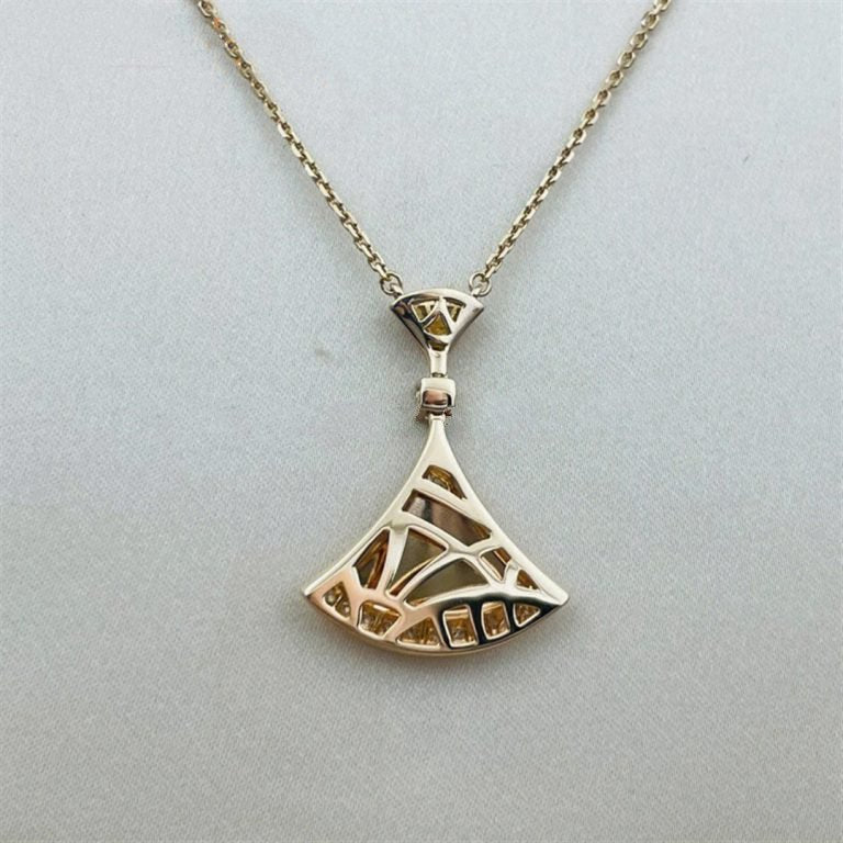 [Psychic Jewelrys]DREAM NECKLACE PINK GOLD DIAMOND
