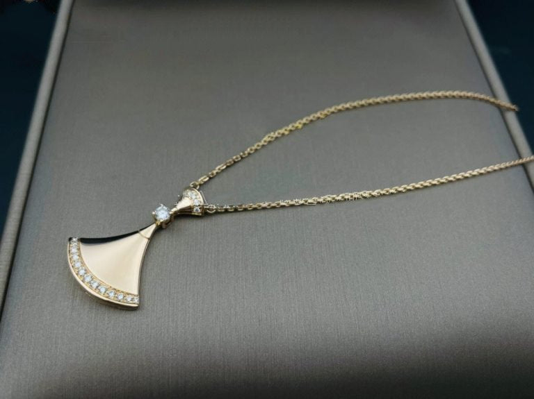 [Psychic Jewelrys]DREAM NECKLACE PINK GOLD DIAMOND