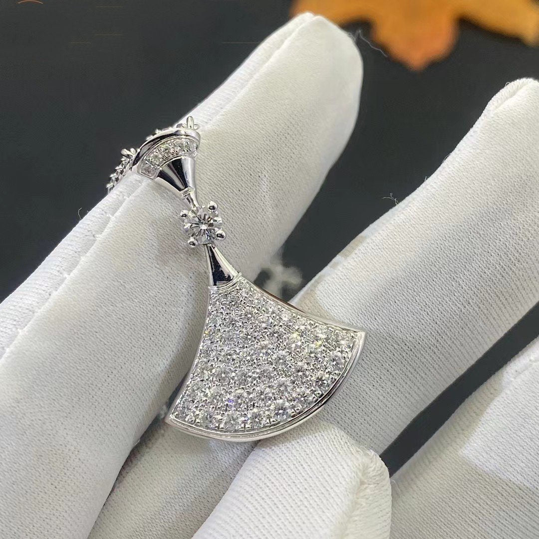 [Psychic Jewelrys]DREAM NECKLACE SILVER FULL DIAMOND