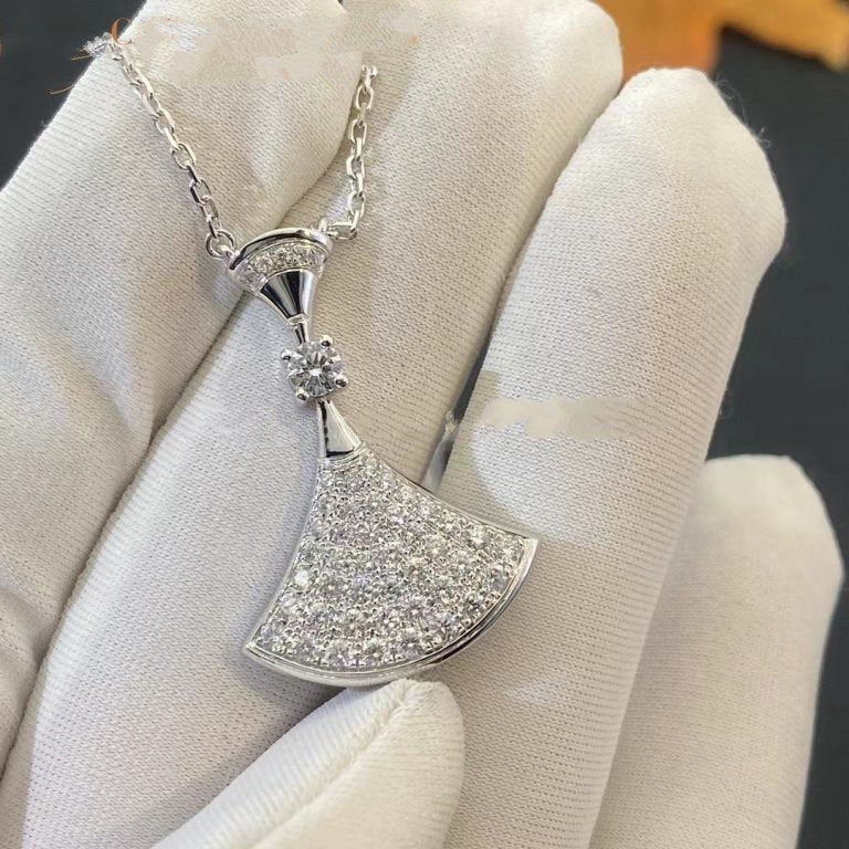 [Psychic Jewelrys]DREAM NECKLACE SILVER FULL DIAMOND