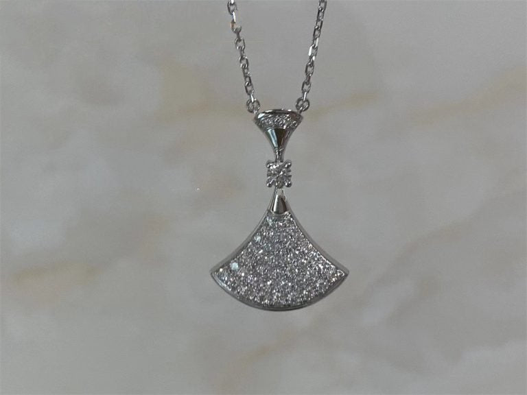 [Psychic Jewelrys]DREAM NECKLACE SILVER FULL DIAMOND