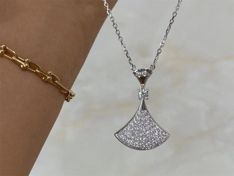 [Psychic Jewelrys]DREAM NECKLACE SILVER FULL DIAMOND
