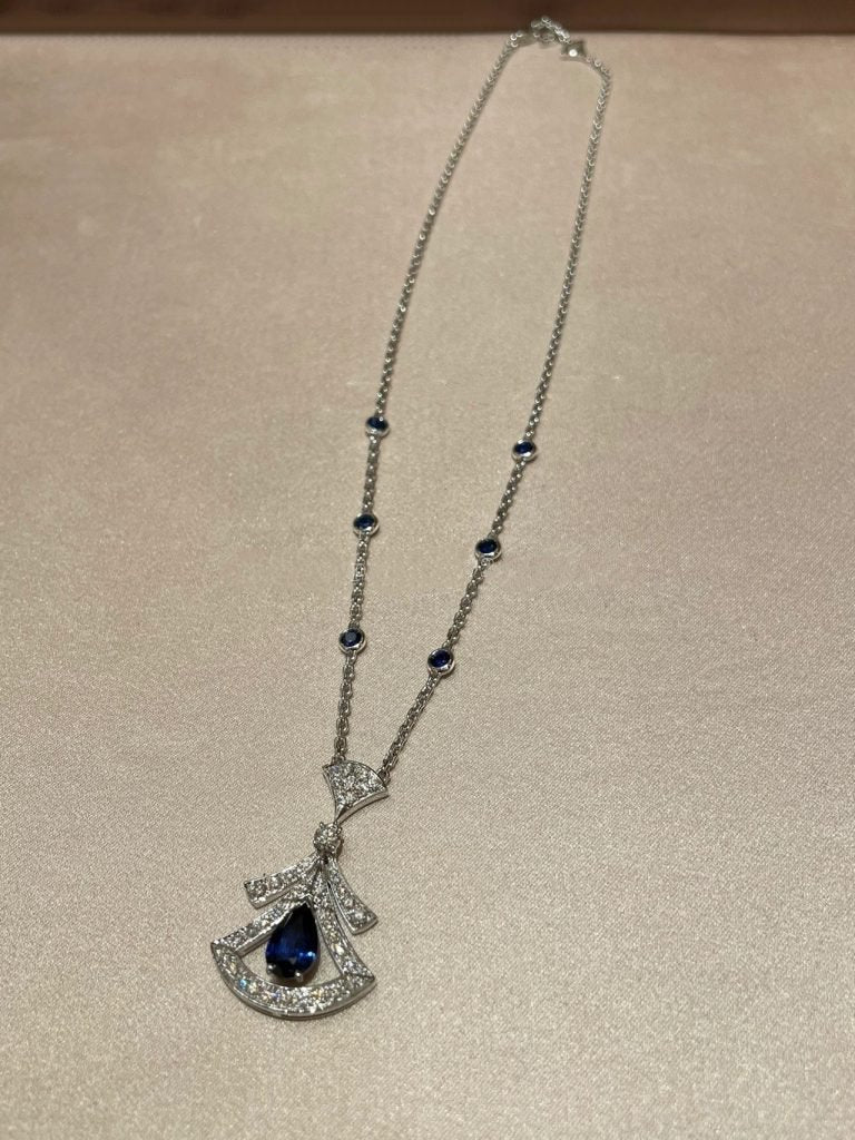 [Psychic Jewelrys]DREAM NECKLACE AGATE DIAMOND SILVER