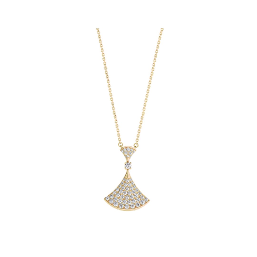 [Psychic Jewelrys]DREAM NECKLACE GOLD FULL DIAMOND