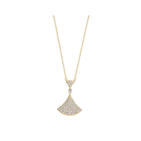 [Psychic Jewelrys]DREAM NECKLACE GOLD FULL DIAMOND