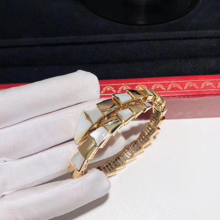 [Psychic Jewelrys]SERPENTI BRACELET MOP GOLD
