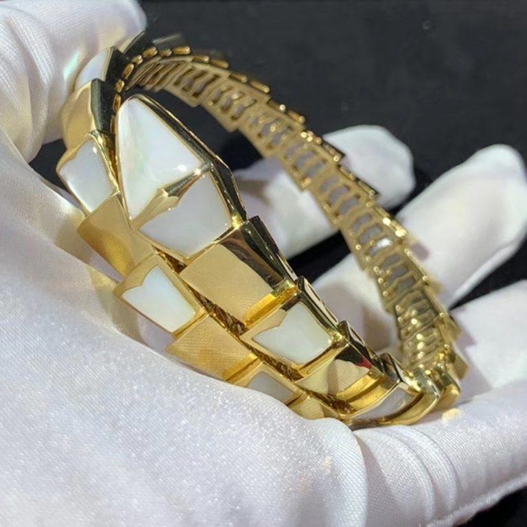 [Psychic Jewelrys]SERPENTI BRACELET MOP GOLD