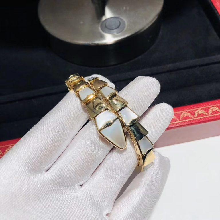 [Psychic Jewelrys]SERPENTI BRACELET MOP GOLD