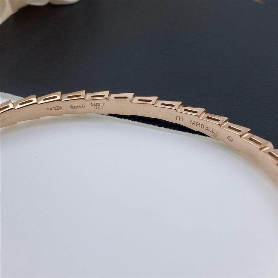 [Psychic Jewelrys]SERPENTI BRACELET PINK GOLD MOP DIAMOND