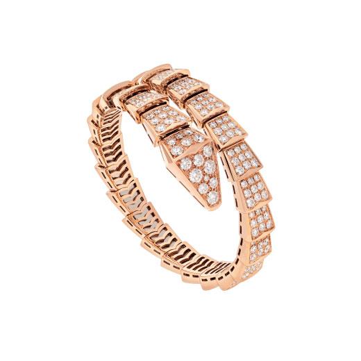 [Psychic Jewelrys]SERPENTI BRACELET 8MM PINK GOLD DIAMOND