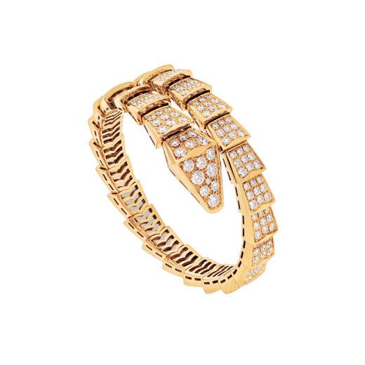 [Psychic Jewelrys]SERPENTI BRACELET 8MM GOLD DIAMOND