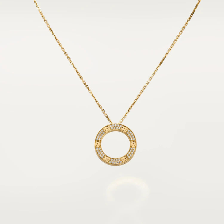 [Psychic Jewelrys]LOVE NECKLACE ADJUSTABLE ROSE GOLD