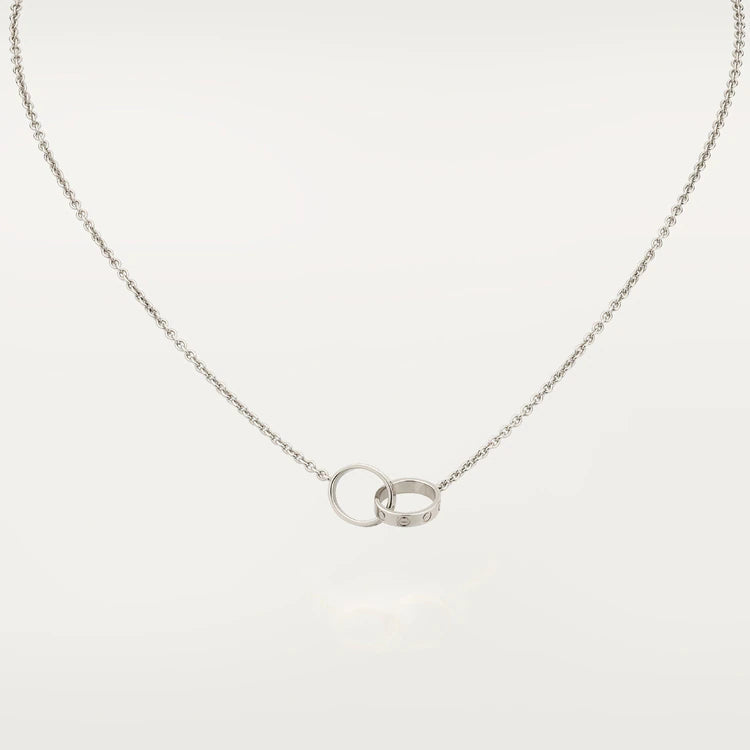 [Psychic Jewelrys]LOVE NECKLACE PINK GOLD AND SILVER