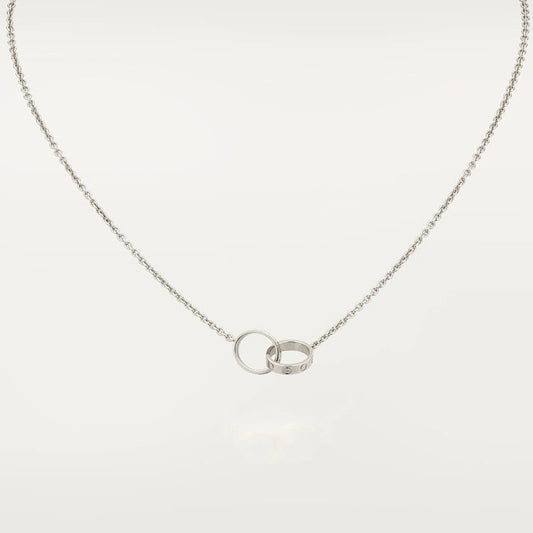 [Psychic Jewelrys]LOVE NECKLACE PINK GOLD AND SILVER