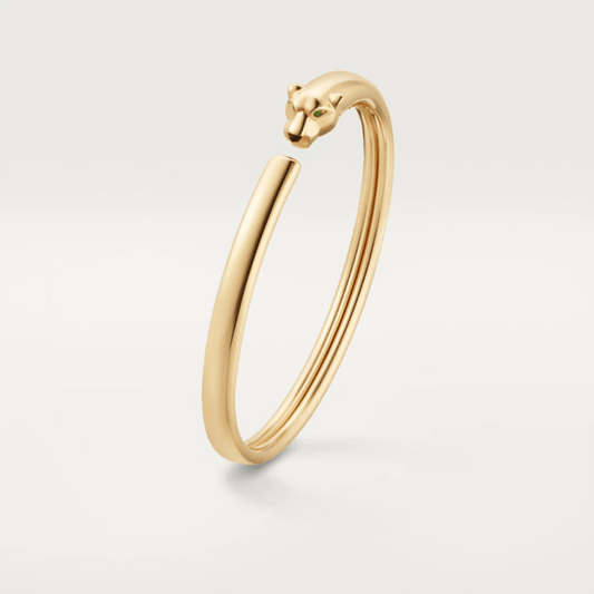 [Psychic Jewelrys]PANTHERE GOLD OPEN BRACELET