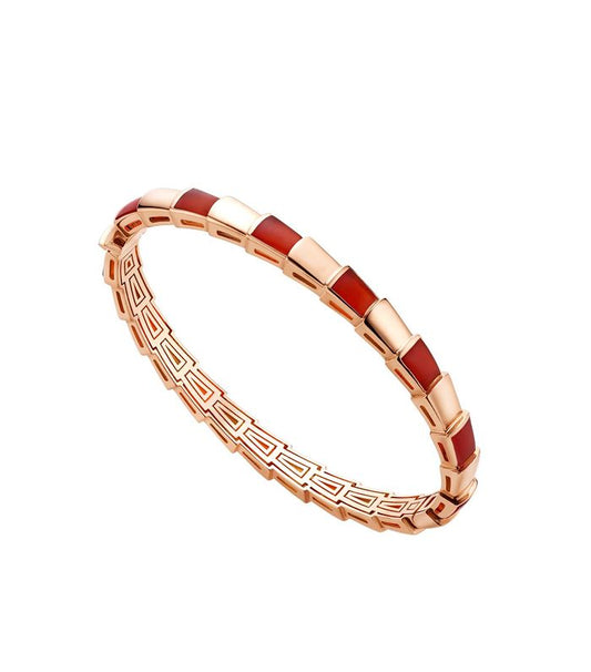 [Psychic Jewelrys]SERPENTI BRACELET PINK GOLD RUBELLITE