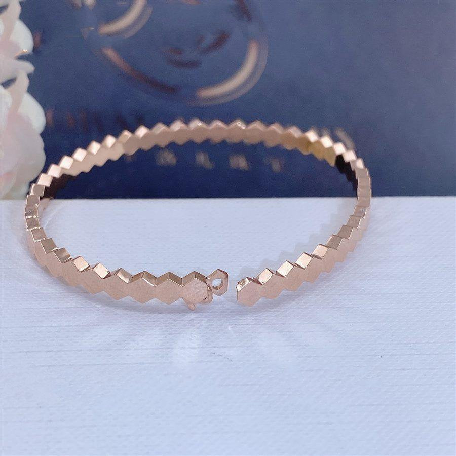 [Psychic Jewelrys]BEE LOVE PINK GOLD BRACELET