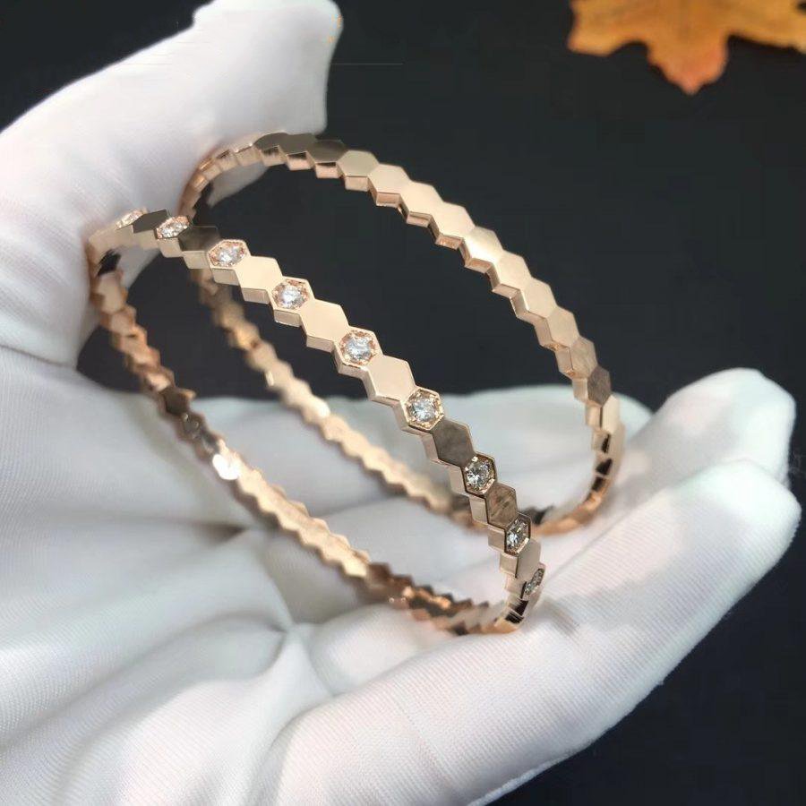 [Psychic Jewelrys]BEE LOVE SILVER DIAMOND BRACELET
