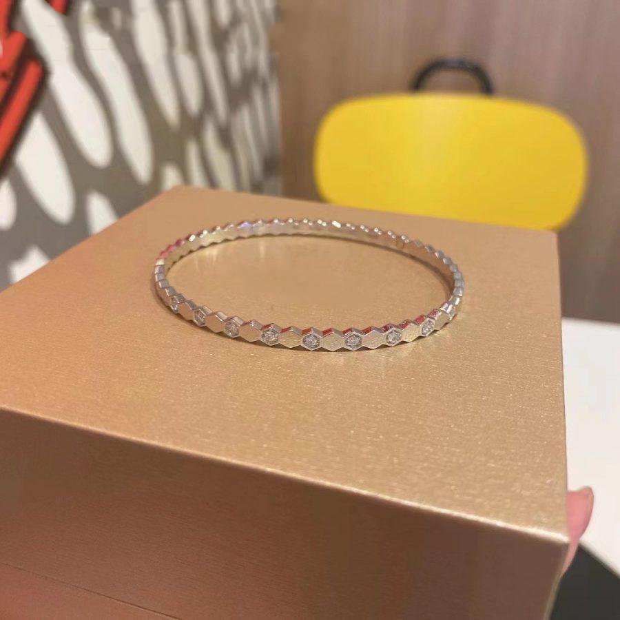 [Psychic Jewelrys]BEE LOVE SILVER DIAMOND BRACELET
