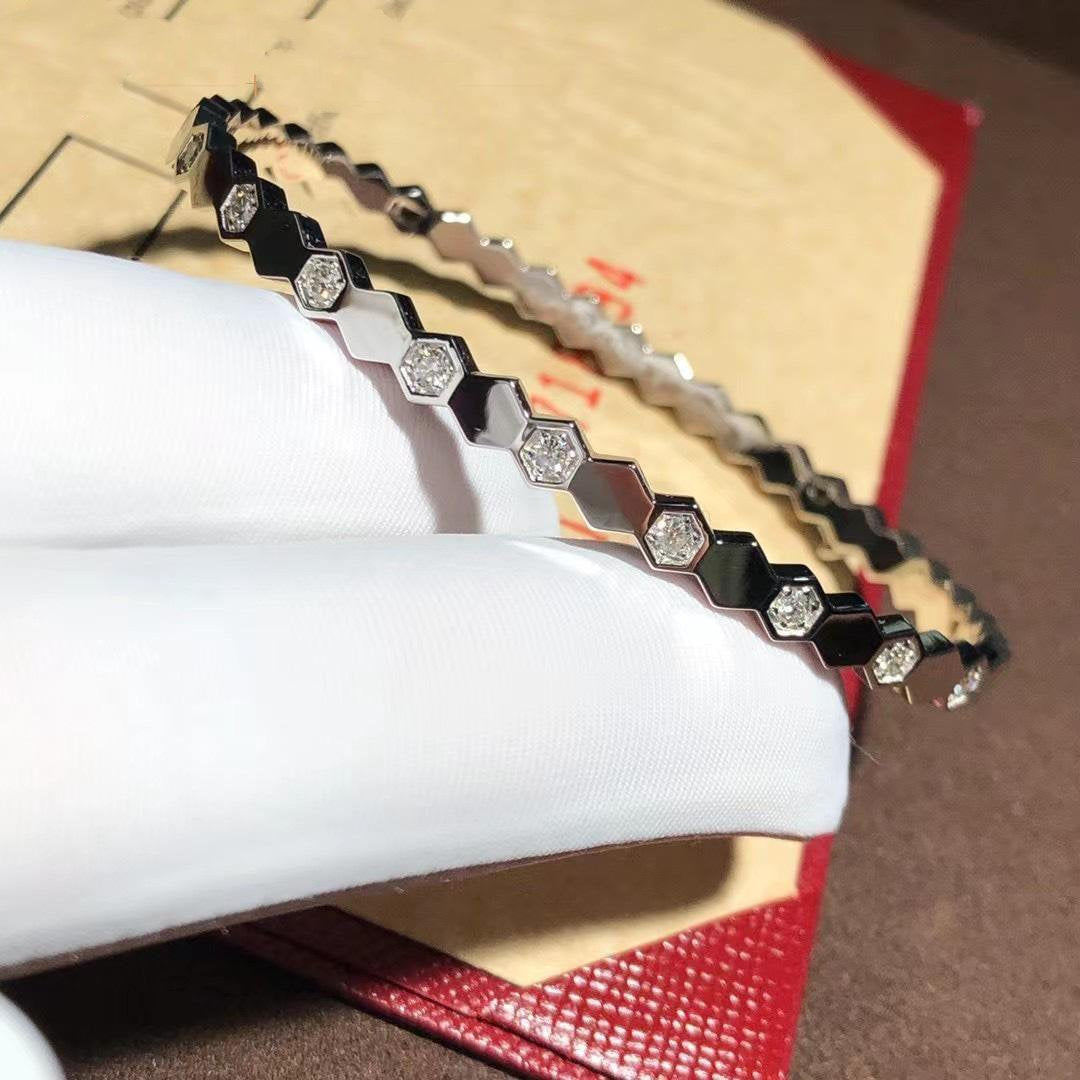 [Psychic Jewelrys]BEE LOVE SILVER DIAMOND BRACELET