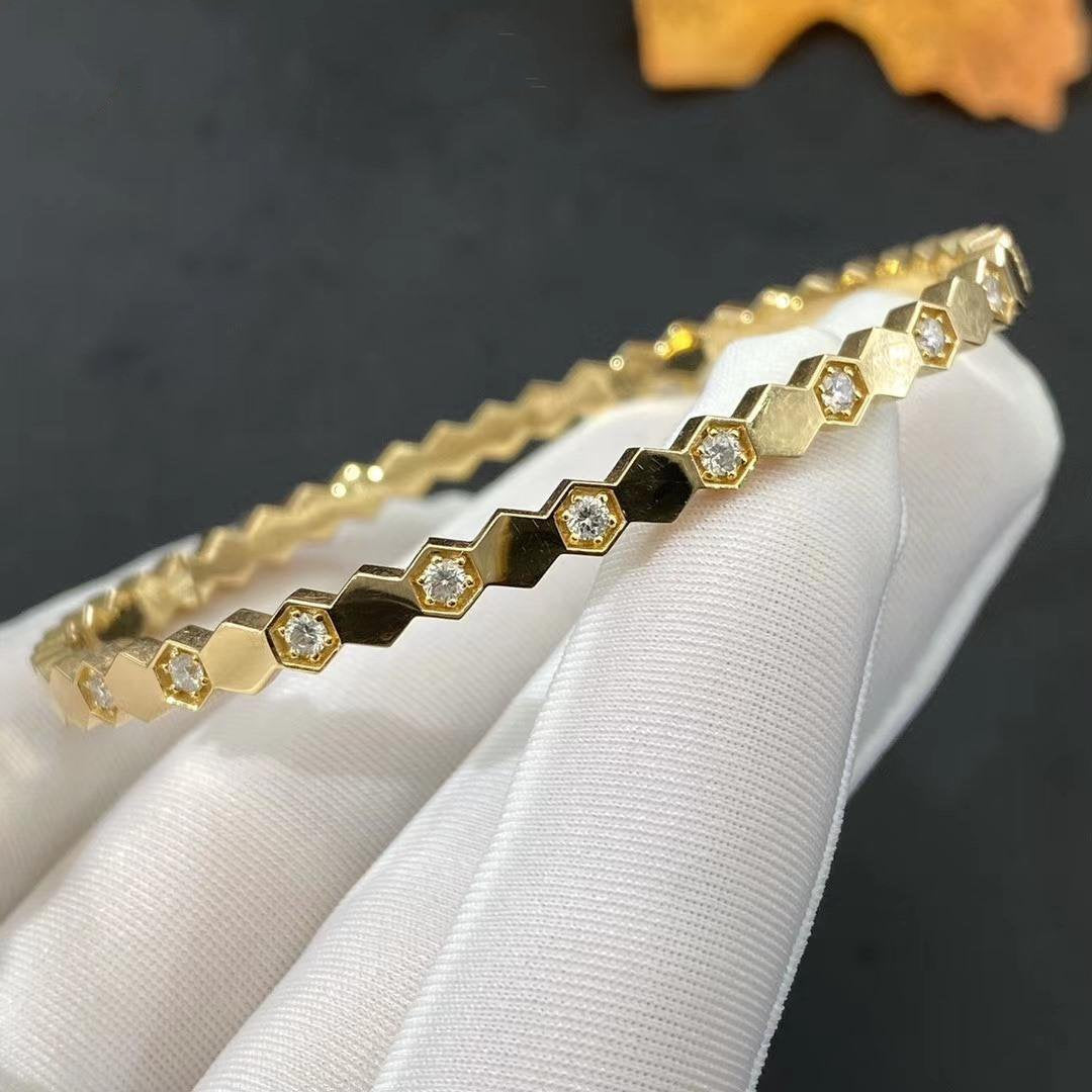 [Psychic Jewelrys]BEE LOVE GOLD DIAMOND BRACELET