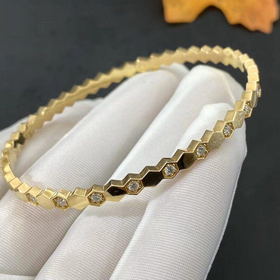 [Psychic Jewelrys]BEE LOVE GOLD DIAMOND BRACELET