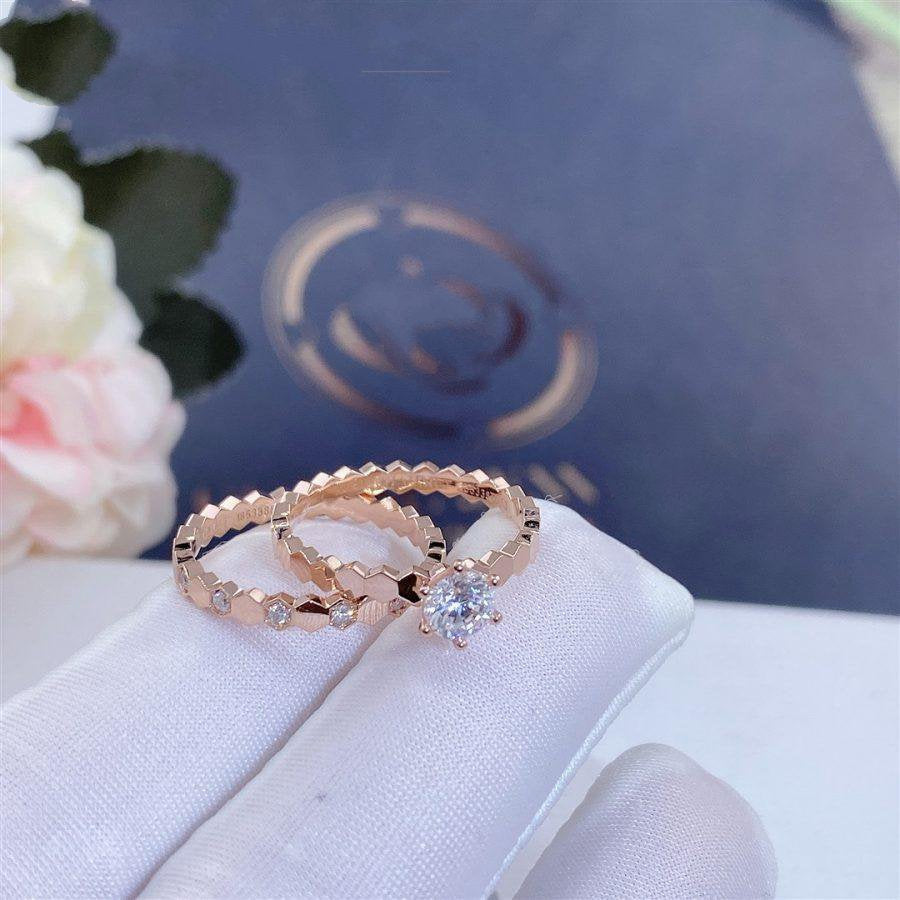 [Psychic Jewelrys]BEE LOVE RING PINK GOLD 1 DIAMOND