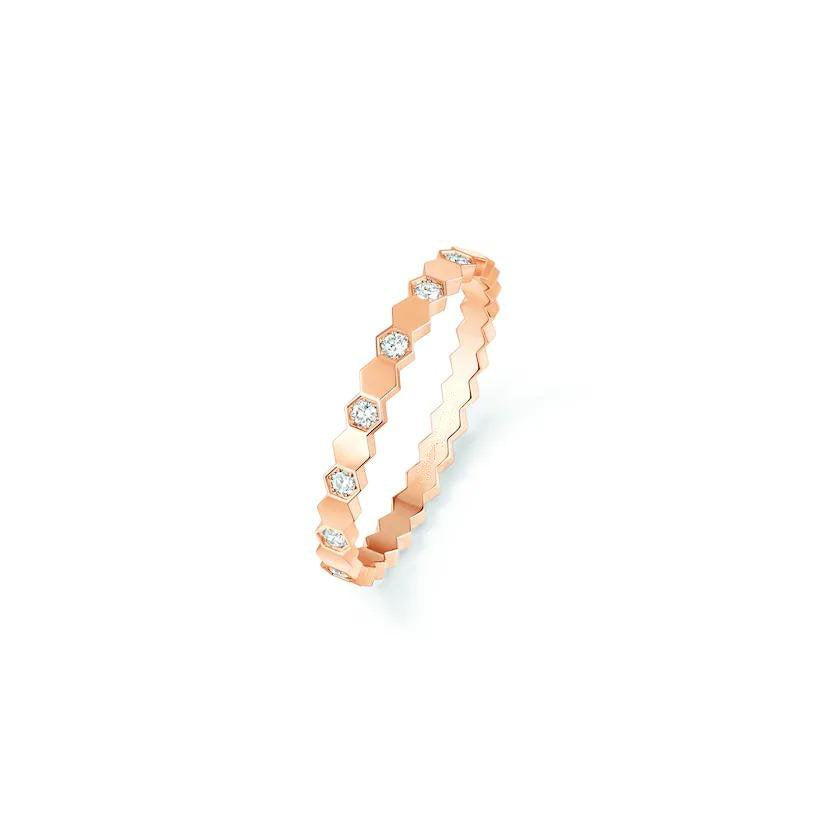 [Psychic Jewelrys]BEE LOVE RING PINK GOLD DIAMOND