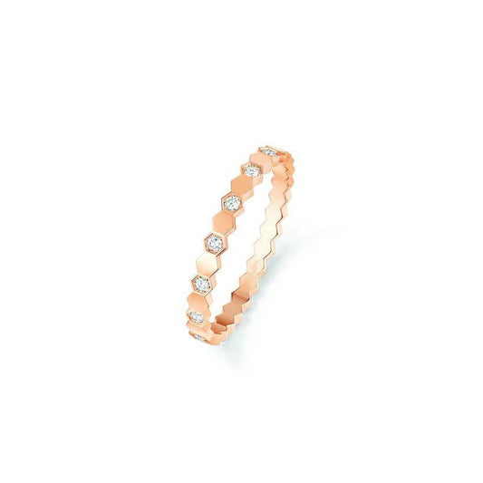[Psychic Jewelrys]BEE LOVE RING PINK GOLD DIAMOND