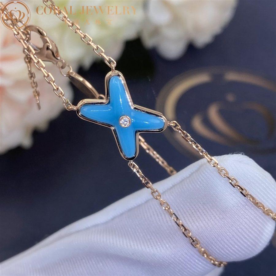 [Psychic Jewelrys]JEUX BRACELET TURQUOISE PINK GOLD 1 DIAMOND