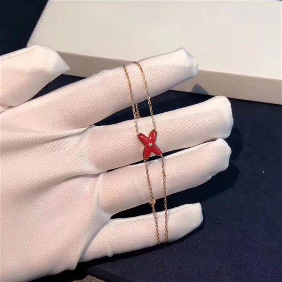 [Psychic Jewelrys]JEUX BRACELET CARNELIAN PINK GOLD 1 DIAMOND