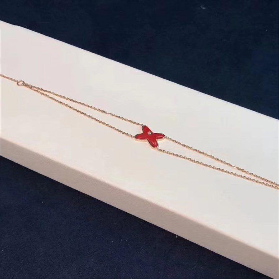 [Psychic Jewelrys]JEUX BRACELET CARNELIAN PINK GOLD 1 DIAMOND