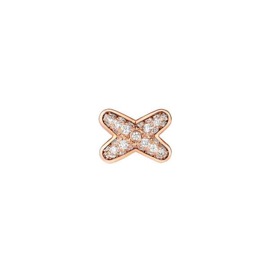 [Psychic Jewelrys]JEUX DE PINK GOLD DIAMOND EARRINGS